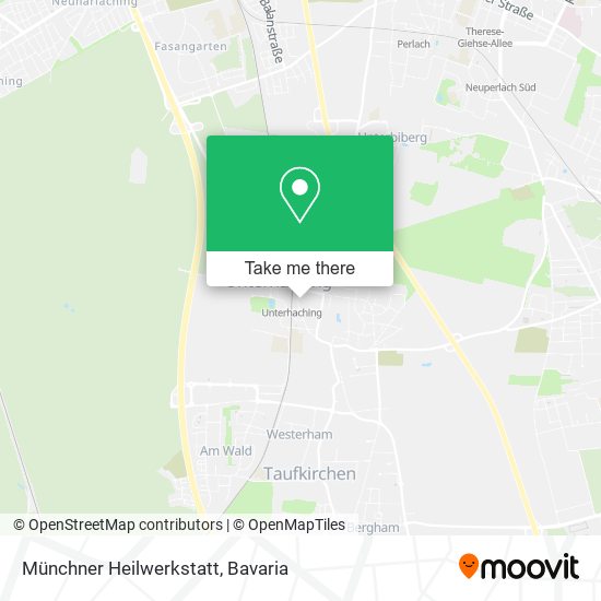 Münchner Heilwerkstatt map