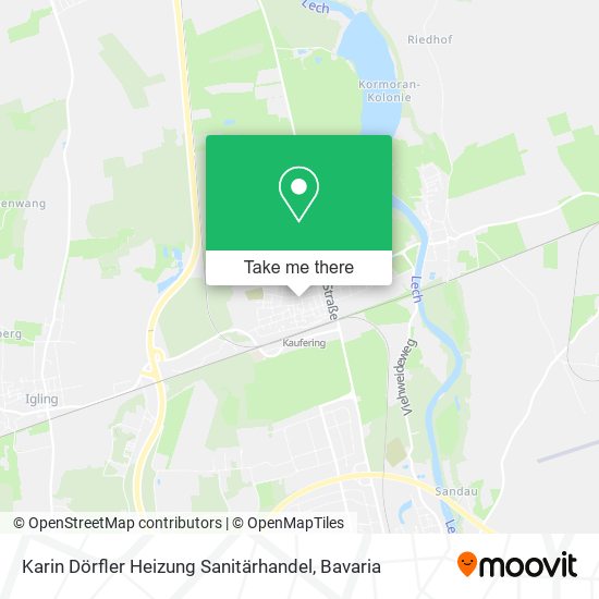 Karin Dörfler Heizung Sanitärhandel map