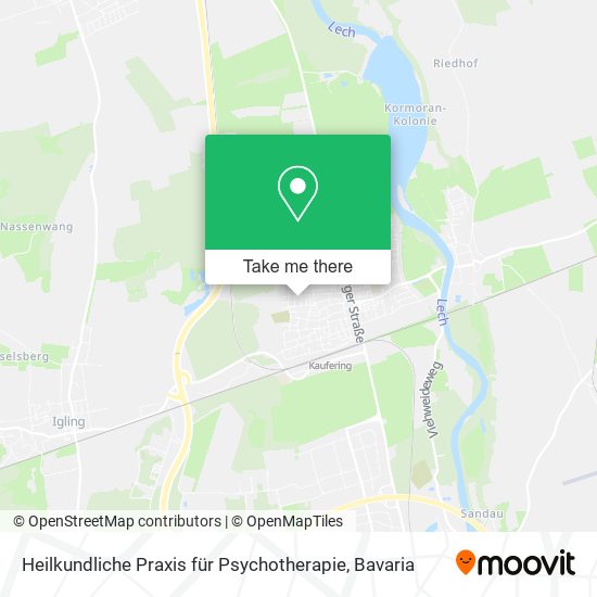 Heilkundliche Praxis für Psychotherapie map