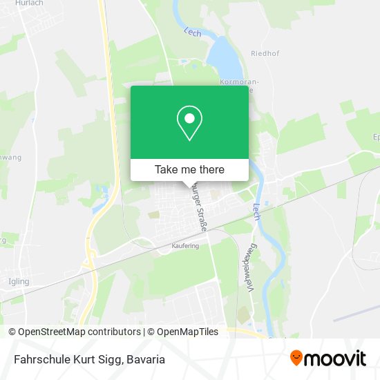 Fahrschule Kurt Sigg map