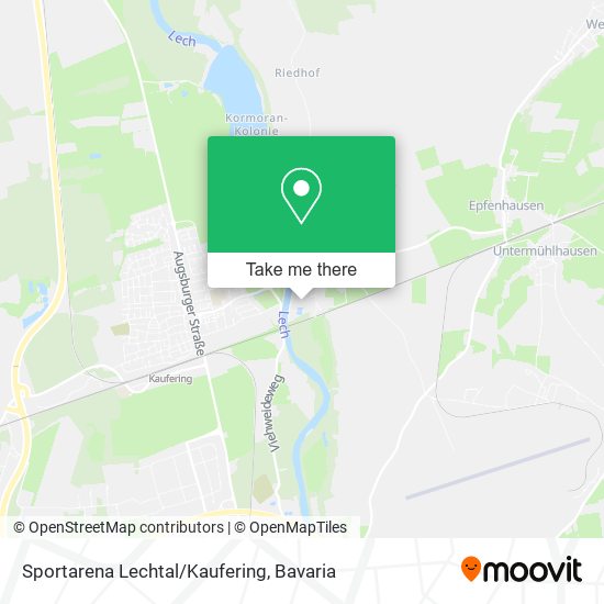 Sportarena Lechtal/Kaufering map