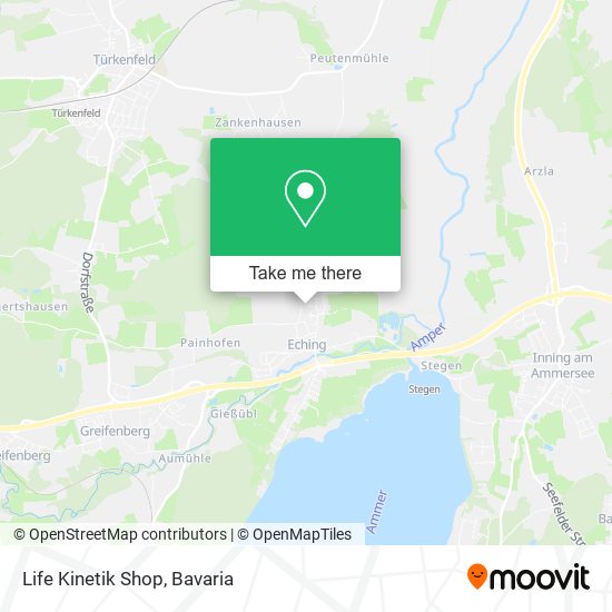 Life Kinetik Shop map