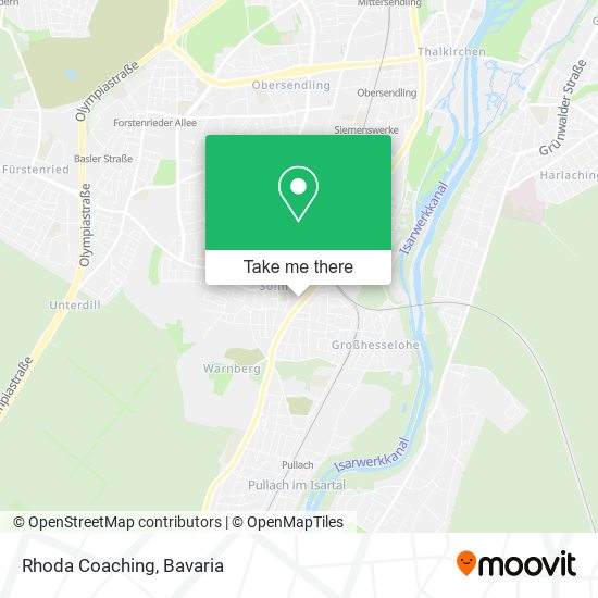 Rhoda Coaching map