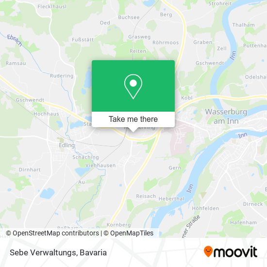 Sebe Verwaltungs map