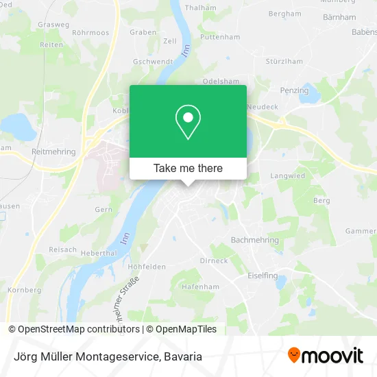 Карта Jörg Müller Montageservice
