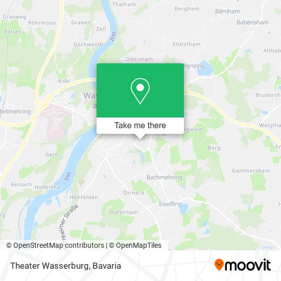 Theater Wasserburg map