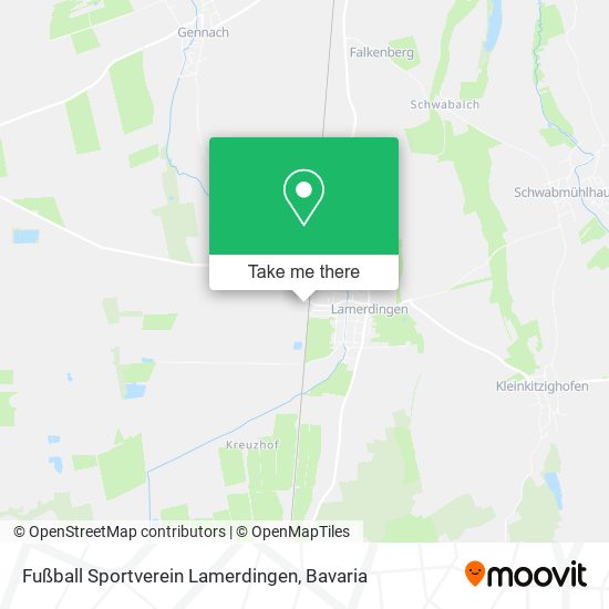Fußball Sportverein Lamerdingen map