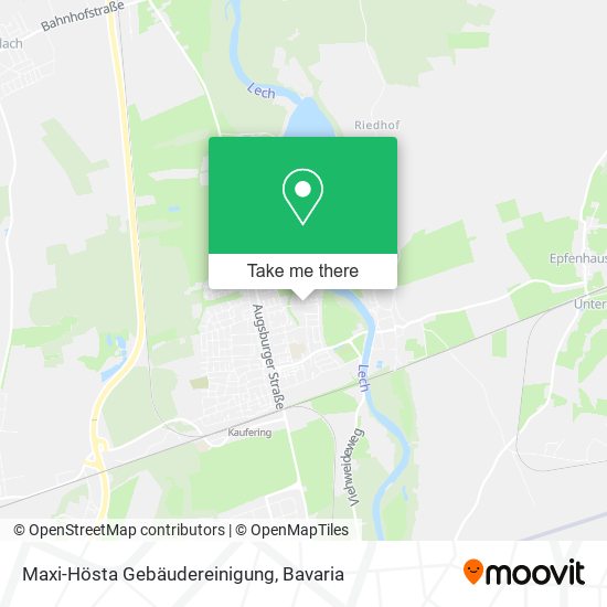Maxi-Hösta Gebäudereinigung map