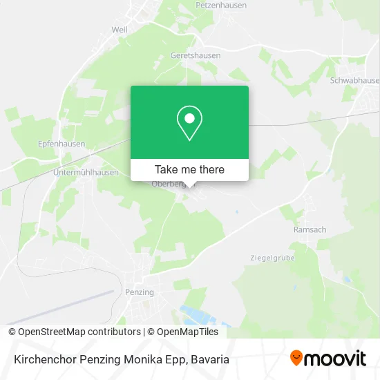 Карта Kirchenchor Penzing Monika Epp