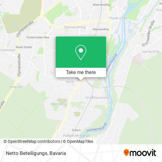 Netto Beteiligungs map