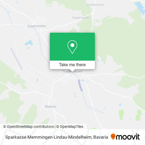 Sparkasse Memmingen-Lindau-Mindelheim map
