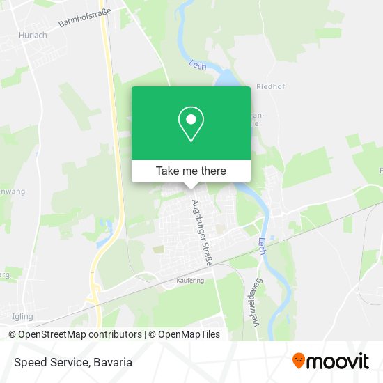 Speed Service map