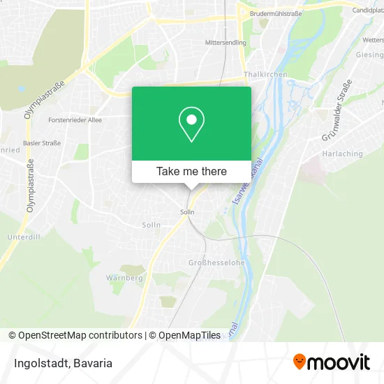 Карта Ingolstadt