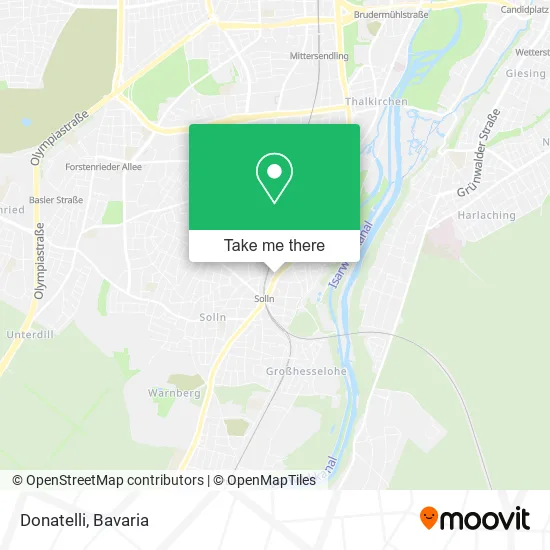 Карта Donatelli