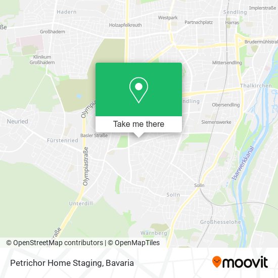 Petrichor Home Staging map