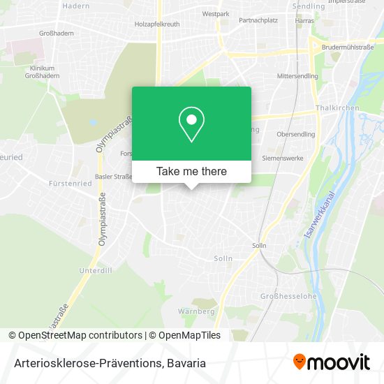 Arteriosklerose-Präventions map