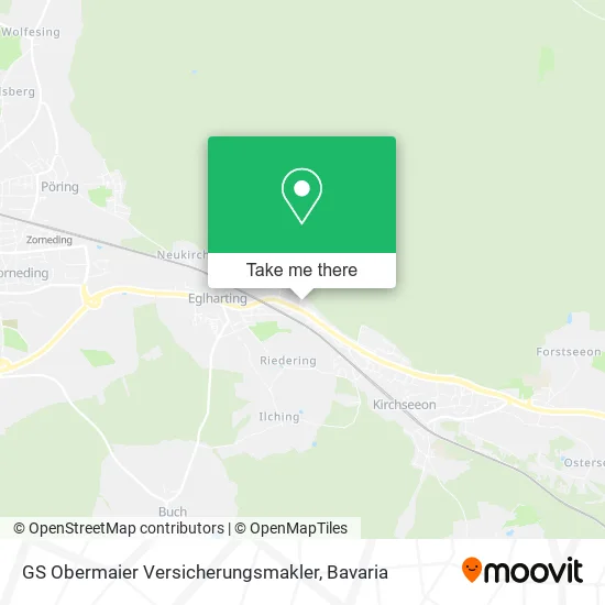 Карта GS Obermaier Versicherungsmakler
