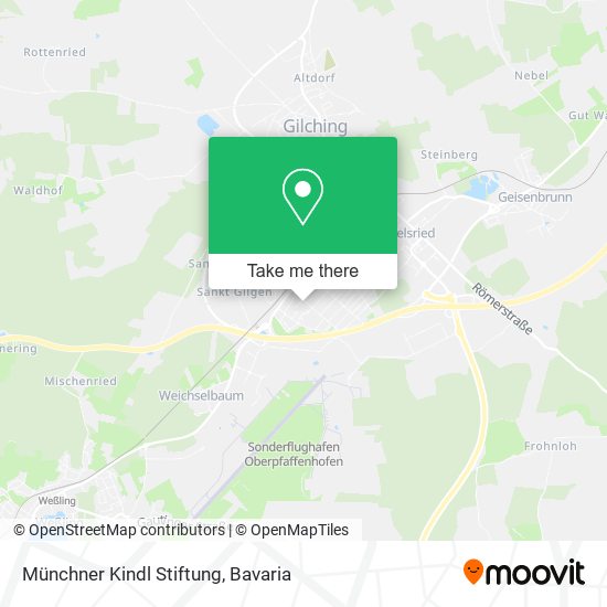 Münchner Kindl Stiftung map