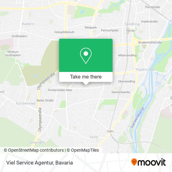 Viel Service Agentur map