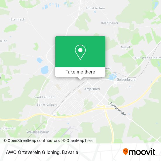 AWO Ortsverein Gilching map