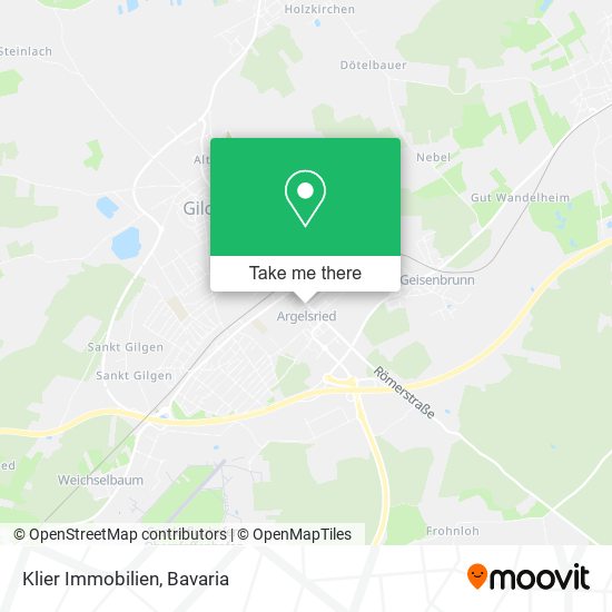 Klier Immobilien map