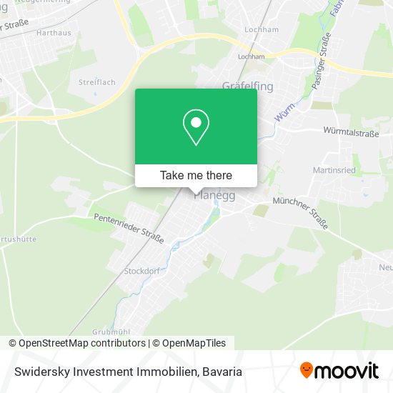 Swidersky Investment Immobilien map