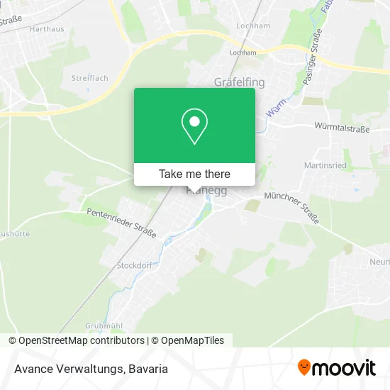 Карта Avance Verwaltungs