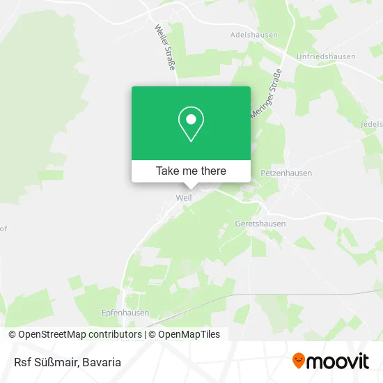 Rsf Süßmair map