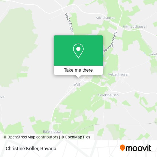 Christine Koller map