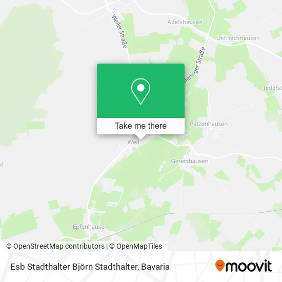Карта Esb Stadthalter Björn Stadthalter