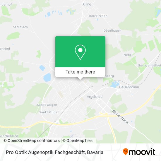 Pro Optik Augenoptik Fachgeschäft map