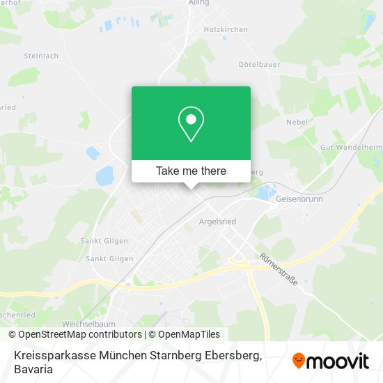 Kreissparkasse München Starnberg Ebersberg map