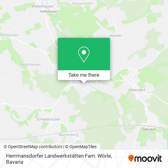 Карта Herrmansdorfer Landwerkstätten Fam. Wörle