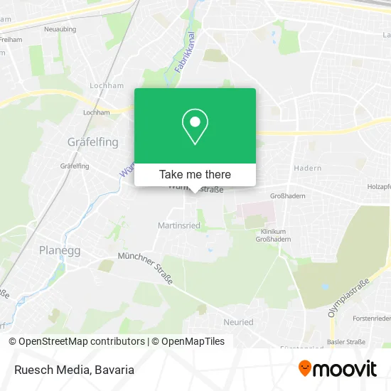 Карта Ruesch Media