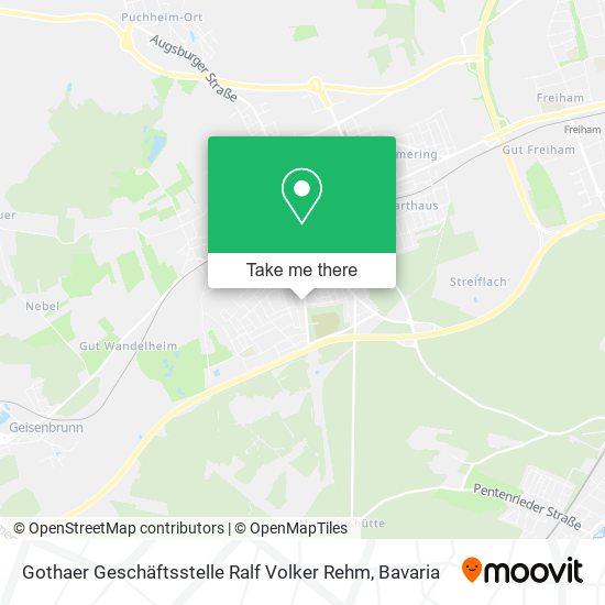 Gothaer Geschäftsstelle Ralf Volker Rehm map