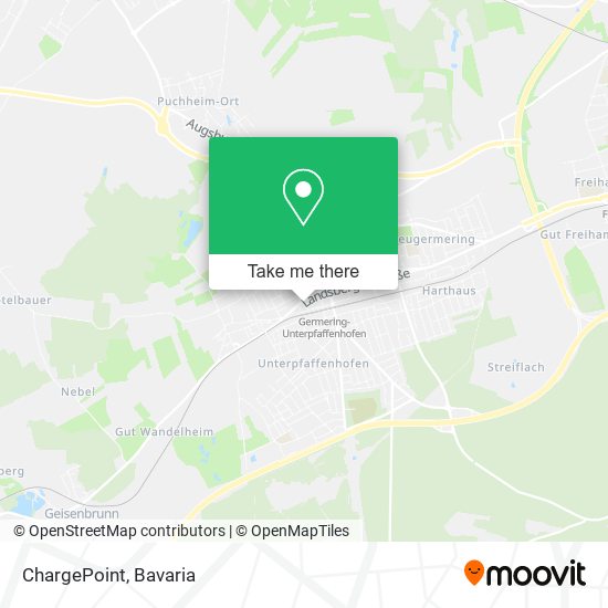 ChargePoint map