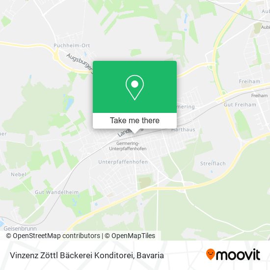 Vinzenz Zöttl Bäckerei Konditorei map