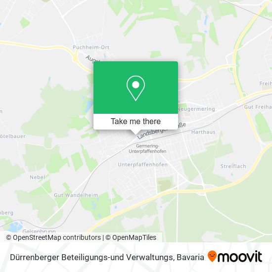 Dürrenberger Beteiligungs-und Verwaltungs map