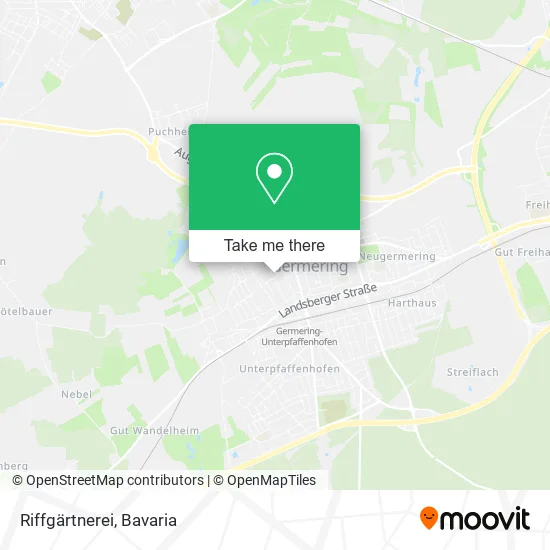 Карта Riffgärtnerei