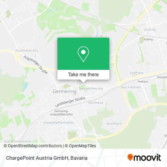 ChargePoint Austria GmbH map