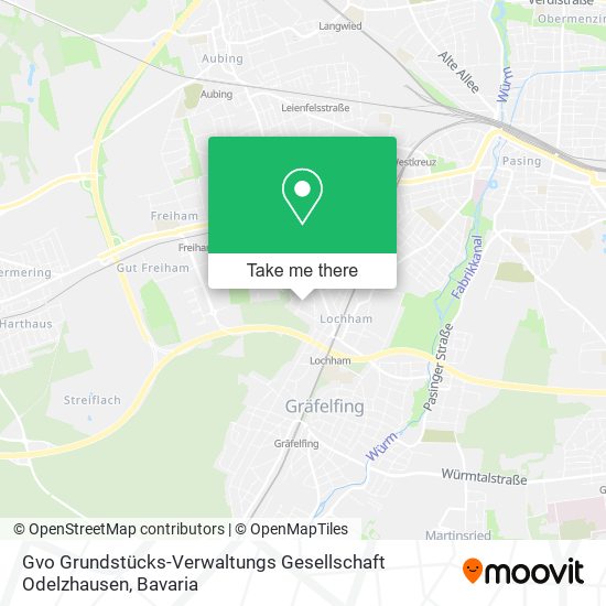 Карта Gvo Grundstücks-Verwaltungs Gesellschaft Odelzhausen