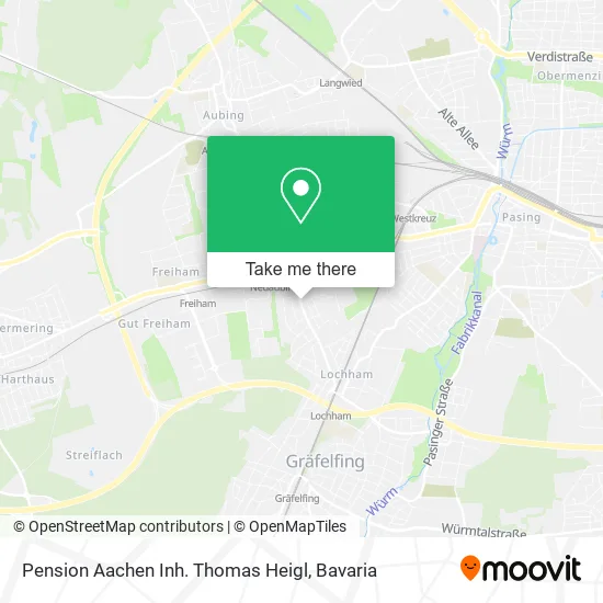 Карта Pension Aachen Inh. Thomas Heigl