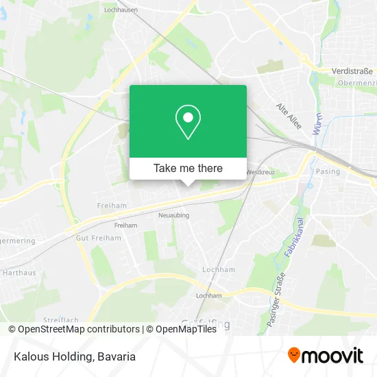Карта Kalous Holding