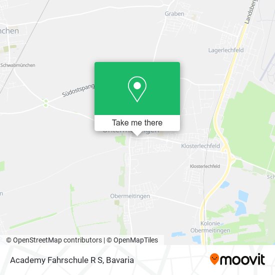 Academy Fahrschule R S map