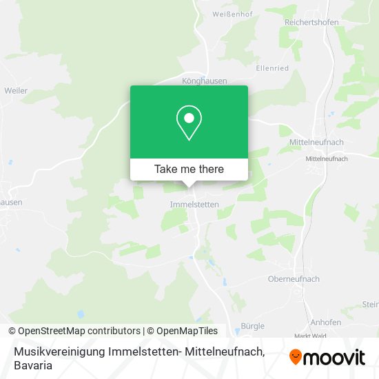 Musikvereinigung Immelstetten- Mittelneufnach map