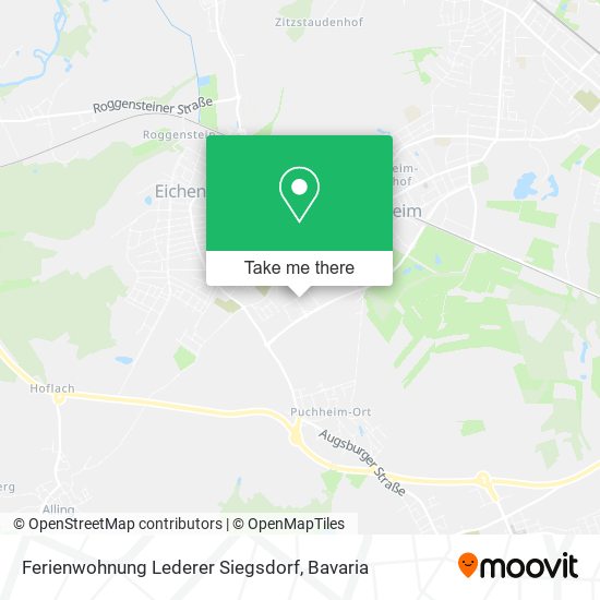 Ferienwohnung Lederer Siegsdorf map