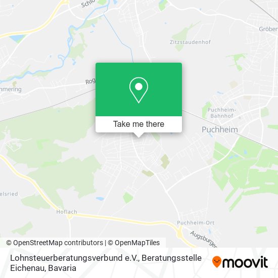Lohnsteuerberatungsverbund e.V., Beratungsstelle Eichenau map