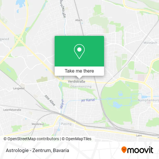 Astrologie - Zentrum map
