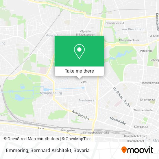 Emmering, Bernhard Architekt map