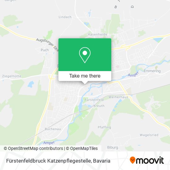 Fürstenfeldbruck Katzenpflegestelle map